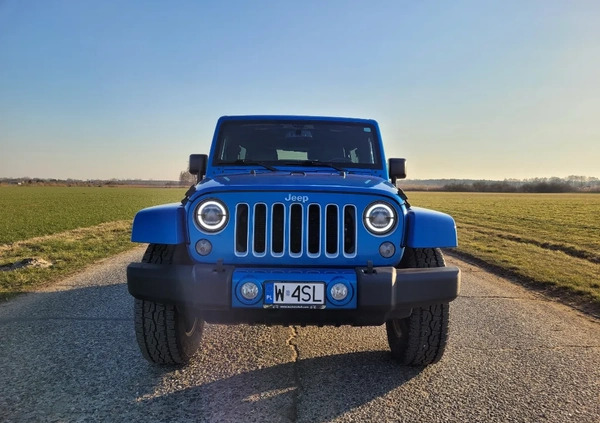 Jeep Wrangler cena 136900 przebieg: 160000, rok produkcji 2016 z Piaseczno małe 137